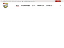 Tablet Screenshot of masseguridadcr.com